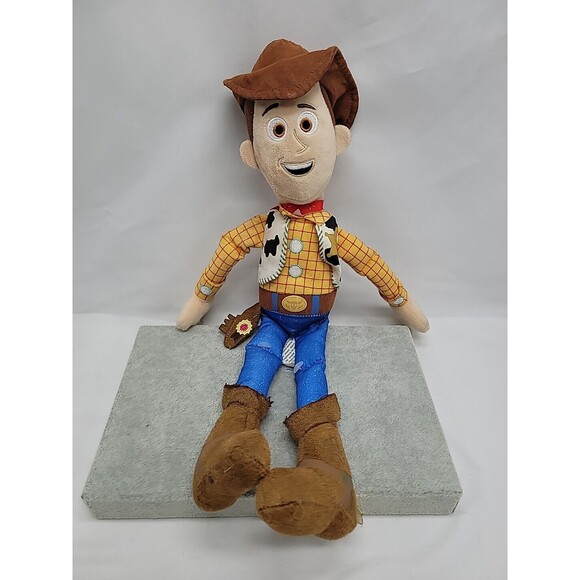 Disney Pixar Toy Story Woody Plush Talking Doll 15” Works Non-Pullstring Version - Picture 1 of 16